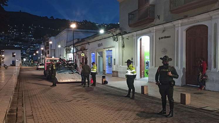 Fueron efectivos los controles en Pamplona. / Foto: Cortesía.