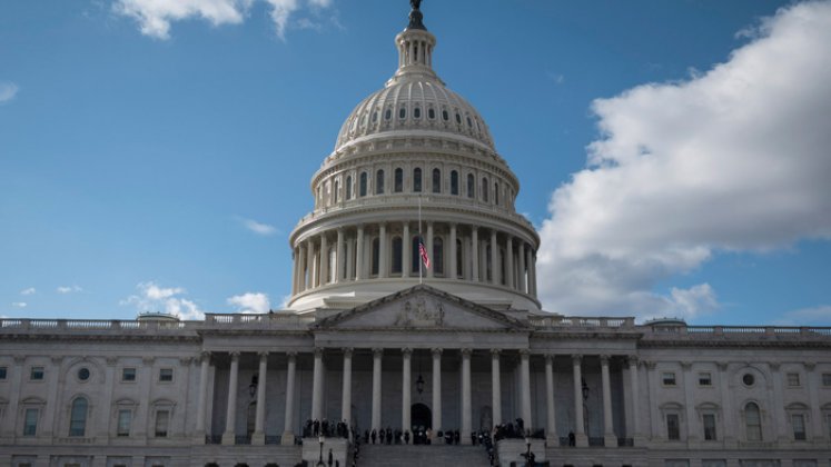 25.000 efectivos de la Guardia Nacional patrullan Washington. / Foto: AFP