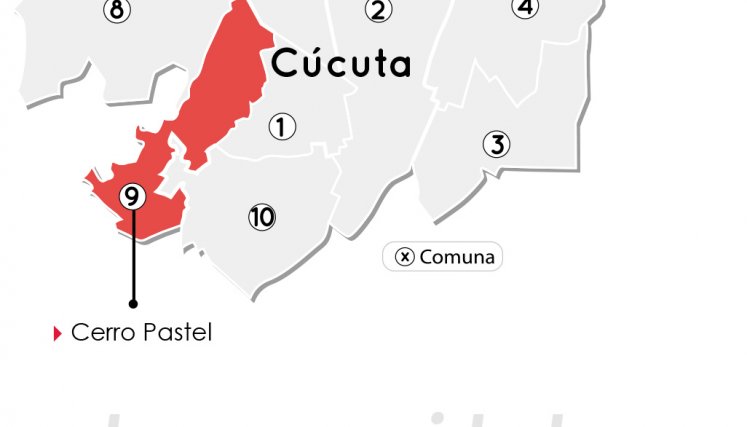 Mapas de los cerros de Cúcuta Mapas de los cerros de Cúcuta