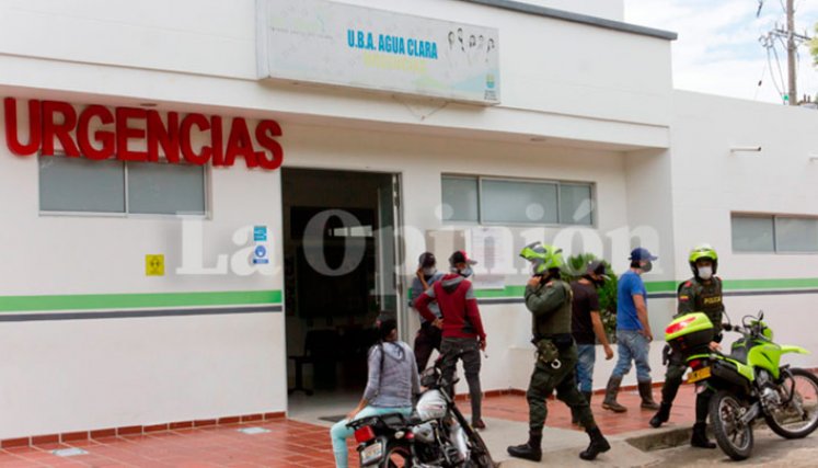 Los heridos fueron trasladados al centro médico de Aguaclara.