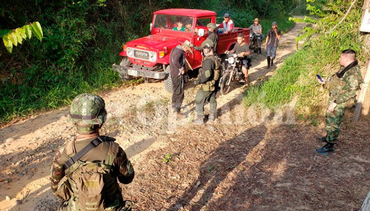 Ayer, el Ejército y la Policía trataban de llegar al lugar donde se habría registrado la masacre.