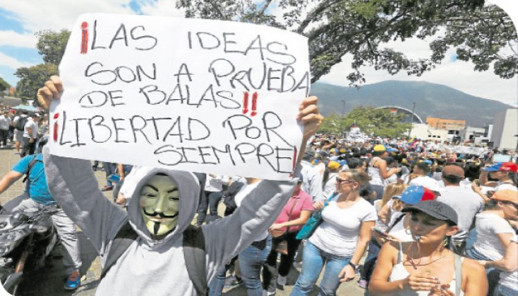 Protestas en el Táchira. (Foto: Archivo La Opinión)