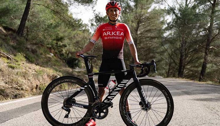 Nairo Quinta se encuentra listo para iniciar el calendario World Tour.