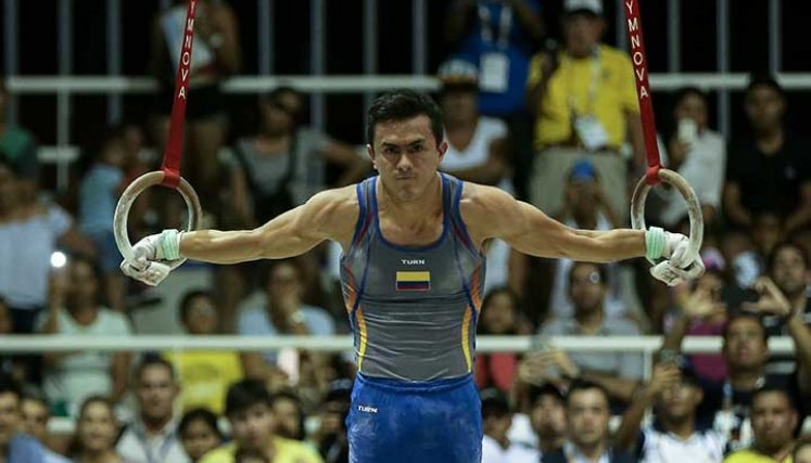 Josssimar Calvo, el gimnasta número uno de Colombia tiene cupo fijo.