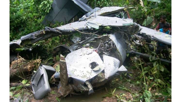 Cuatro de los cinco tripulantes vivieron, solo murió quien accionó la granada.