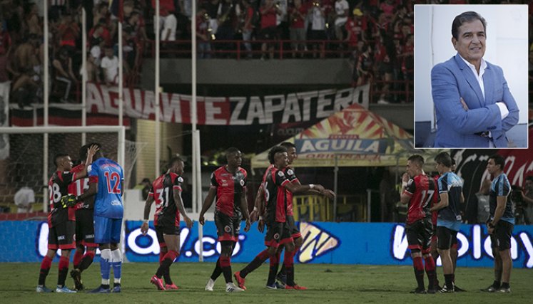 Jorge Luis Pinto, director técnico campeón con el Cúcuta Deportivo en 2006. 