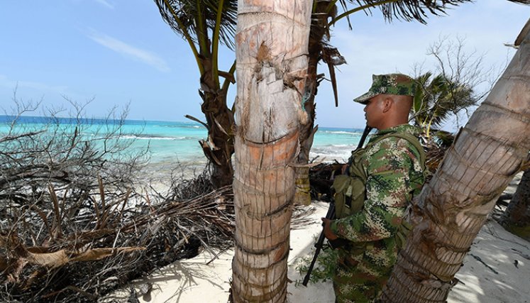 Los dos países están enfrentados por un fallo de la Corte Internacional de Justicia (CIJ) que en 2012 fijó los límites marítimos en el mar Caribe y le concedió a Nicaragua parte del territorio que pertenecía a Colombia.