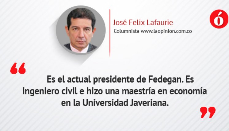 Columnista José Felix Lafaurie