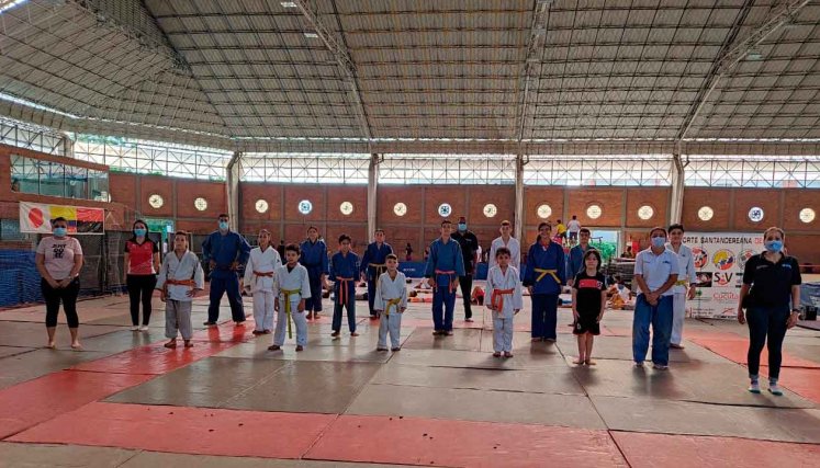 Doce judocas de la Liga de Norte estarán en la Fase 3 del PAD Colombia en Judo./ Cortesía 