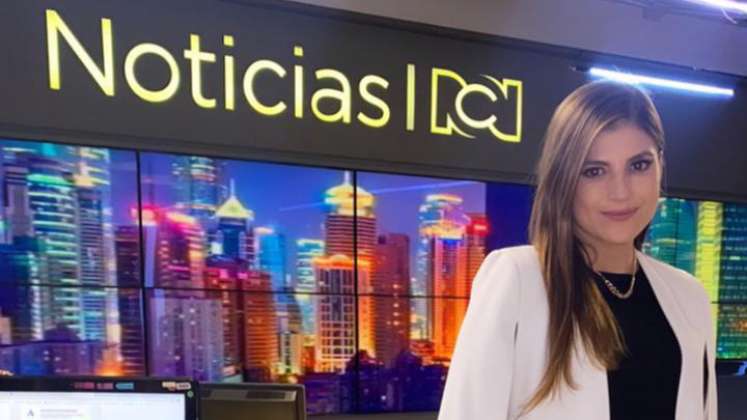 Lina Sandoval, una cucuteña  que se reta en el canal RCN.