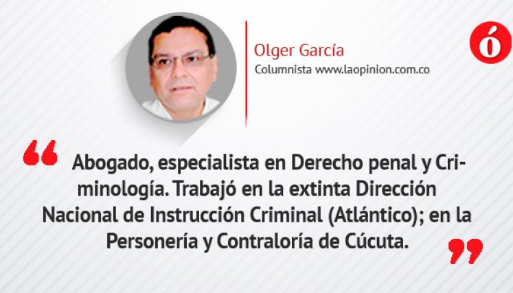 Olger García.