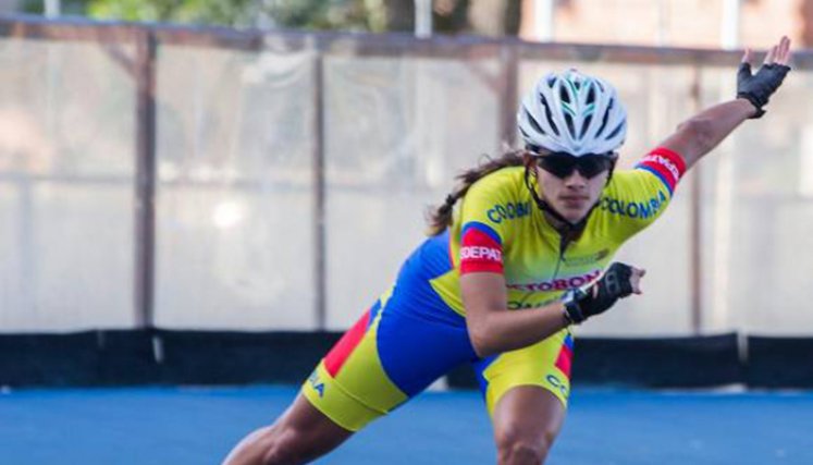 La antiqueña Fabriana Arias fue elegida como la mejor de América en la historia de los World Games. FOTO JULIO CÉSAR HERRERA