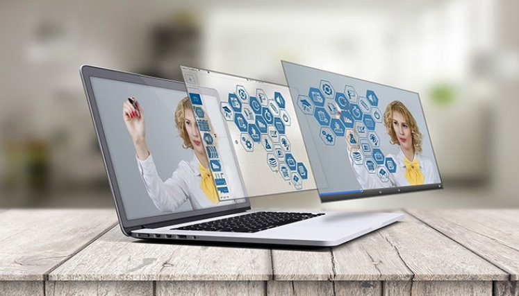 Realidad aumentada en las oficinas.