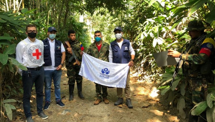 Soldado libertado en el Catatumbo