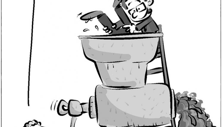 Caricatura del 11 de febrero de 2021.