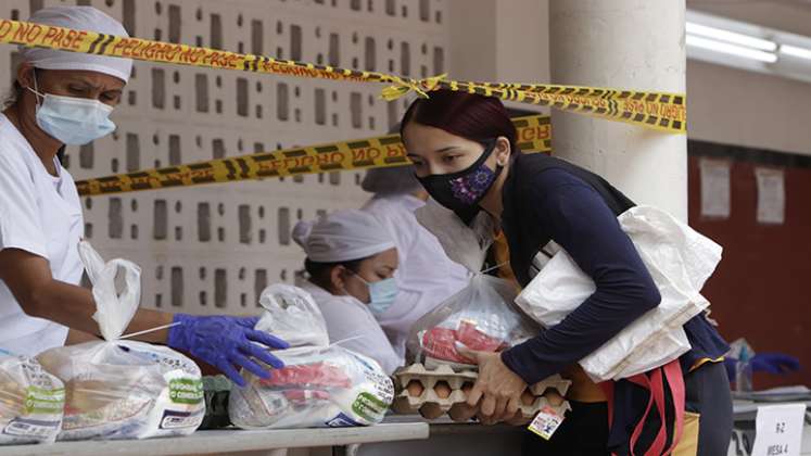 En 211 sedes oficiales de Norte de Santander, también están recibiendo de manera simultánea los kits alimenticios.