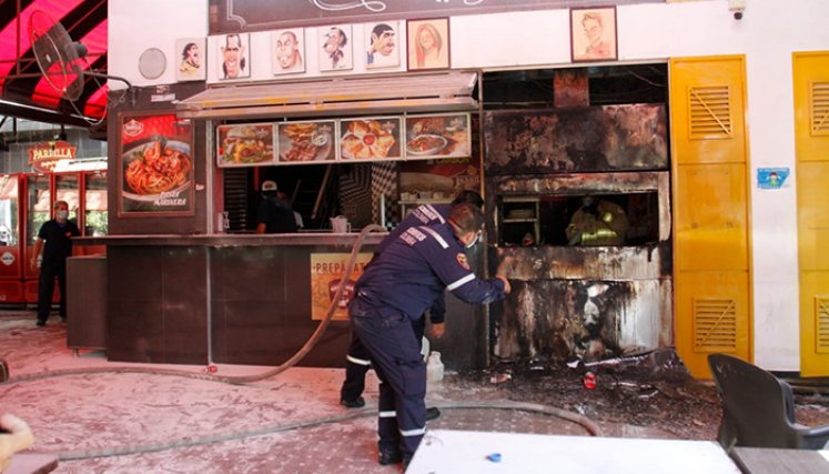 Incendio en un local comercial en Pinar del Río