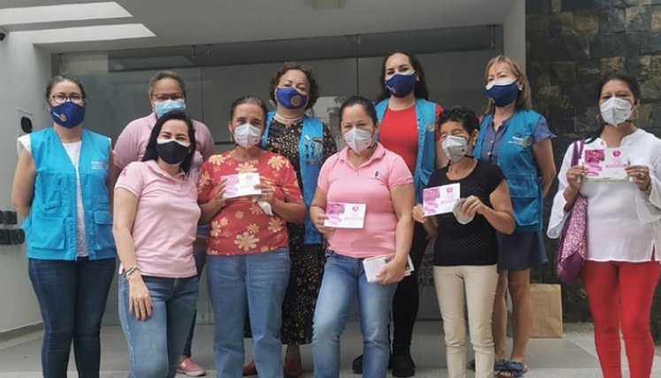 Jornada de salud para la detención temprana del cáncer de seno. / Foto: Cortesía