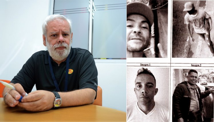 El jueves de la semana pasada capturaron a Carlos Pinzón y a Luis López (derecha), señalados de participar en el crimen de Jorge Solano (izquierda) / Foto: Cortesía