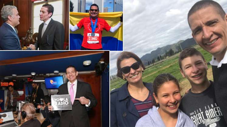 Julián García Wren se ideó la maratón de Cúcuta en el 2017 y por la pandemia la organizó de manera virtual el año pasado. / Fotos: Cortesía