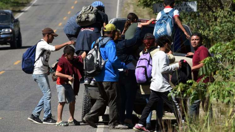 Migrantes venezolanos en Colombia