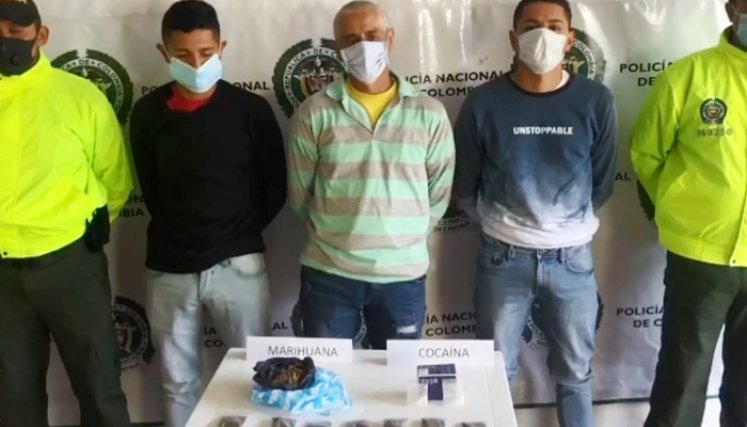 En Chitagá capturaron a padre e hijos por microtráfico