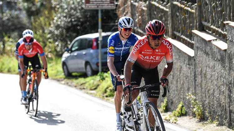 Nairo Quinta se examinará  en la Tirreno-Adriático