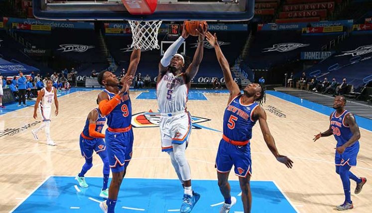 Los Knicks de Nueva York hacen una gran campaña.