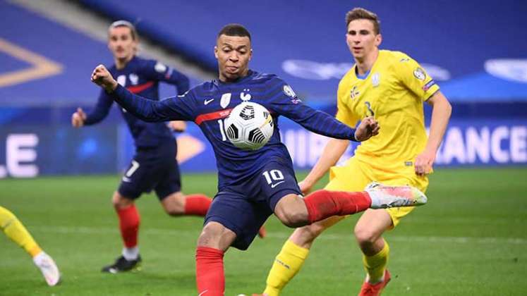 Kilyan Mbappé, estrella de la selección francesa.