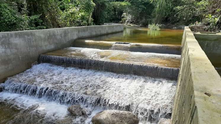 La Secretaría de Agua Potable y Saneamiento Básico de la Gobernación de Norte de Santander, ejecuta obras de modernización del acueducto de Durania. / Foto suministrada