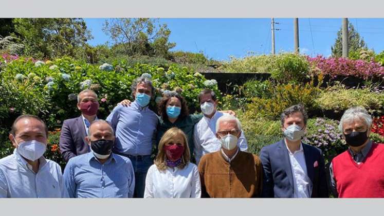 Los miembros de la coalición de la esperanza. Foto: Colprensa