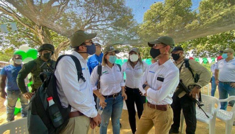 Emilio Archila, consejero presidencial, en su visita al Catatumbo. /Foto cortesía para La Opinión