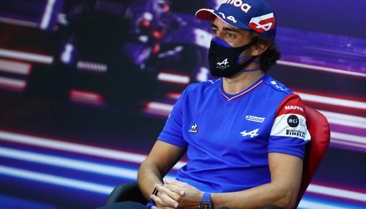 Fernando Alonso, corredor de F1. Foto: AFP