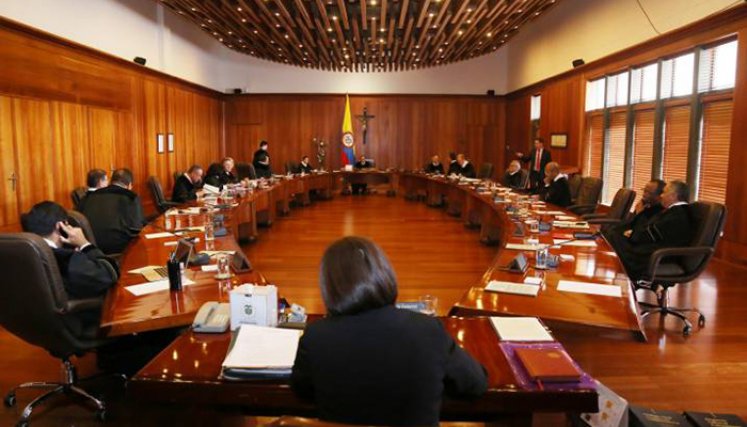 Presidente de la Corte de Suprema de Justicia tomó la vocería de la rama judicial en el caso del expresidente Uribe.