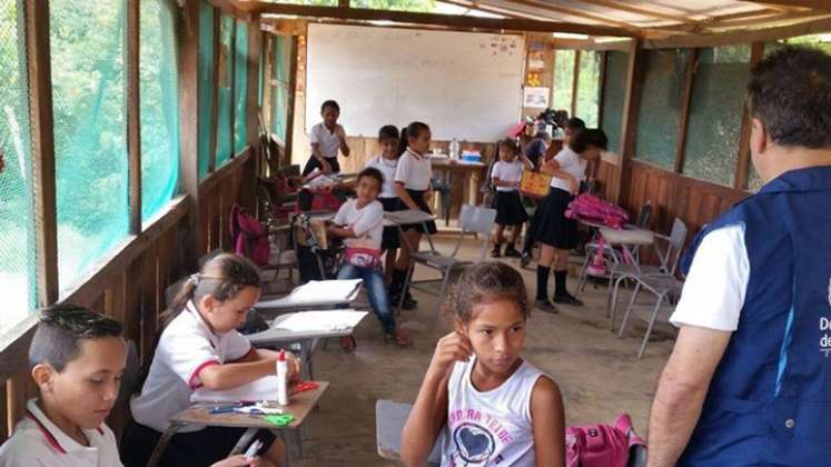 Las instituciones educativas públicas del departamento incrementaron en casi 6.000 el número de niños matriculados.  / Foto: Archivo