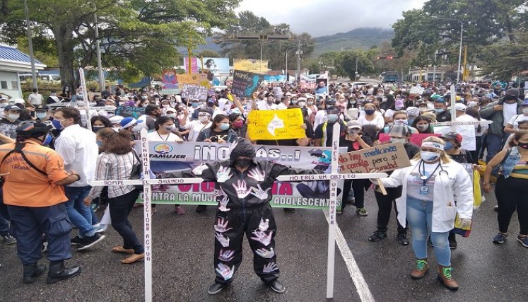 La manifestación se desarrolló en el municipio del Táchira. / La Opinión 