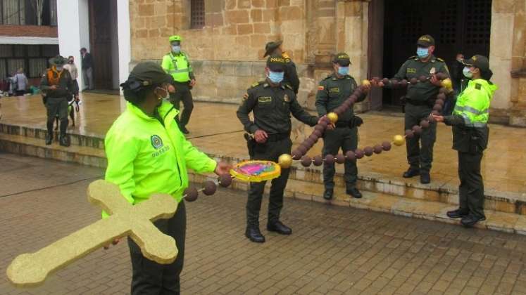 69 unidades de la Policía estarán asignadas a Pamplona. / Roberto Ospino/ La Opinión