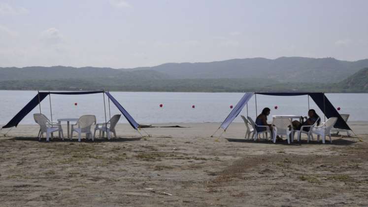 Las playas fueron cerradas como medida preventiva de contagios masivos de COVID-19./FOTO: Colprensa