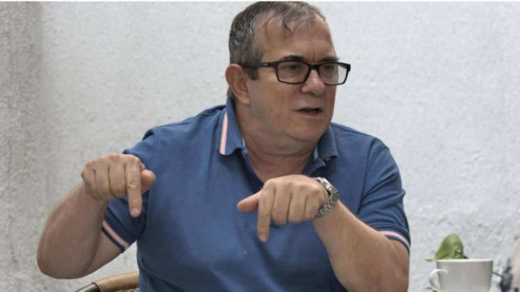 Rodrigo Londoño, presidente de los Comunes (antes Farc), envió una carta éste martes al Senado y la Cámara de Representantes de los Estados Unidos./Foto: Colprensa