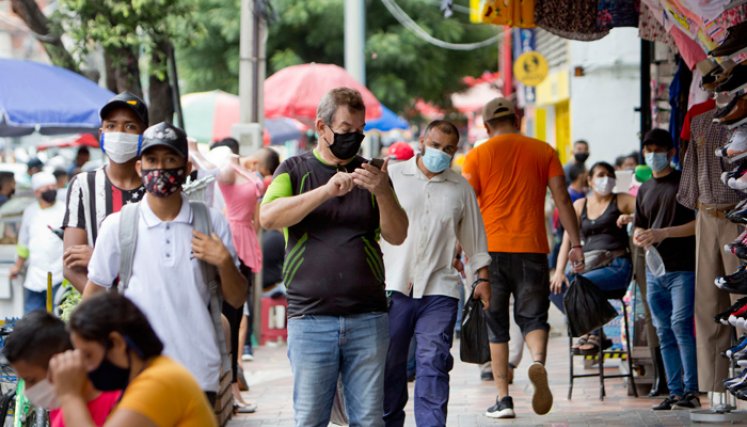 Las autoridades de salud piden a la ciudadanía no bajar la guardia frente a las medidas sanitarias. /Foto: Archivo