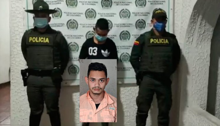 Por dos horas los carabineros de la Policía buscaron al homicida y lo capturaron.