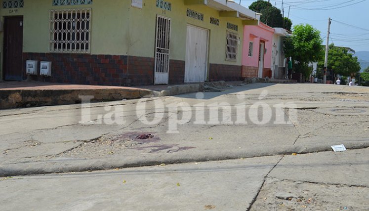 en la avenida 12 con calle 1 del barrio Carora, ocurrió un ataque a bala 
