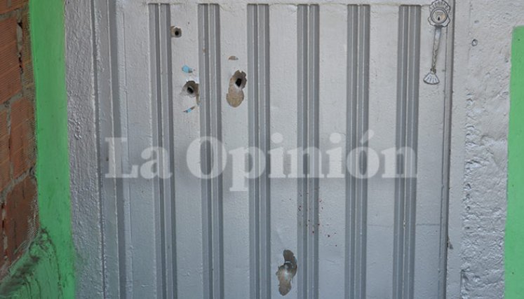 ataque a bala en barrio Aeropuerto
