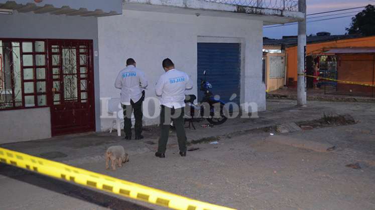 En este punto del barrio Palmeras (parte alta) ocurrió el hecho violento que dejó a Édgar Ospina herido.