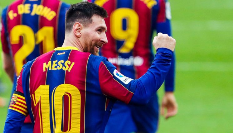 Tras su gol del pasado sábado, Lionel Messi sigue teniendo al Sevilla como el equipo al que más le ha marcado en su carrera. / Foto: @FCBarcelona_es 