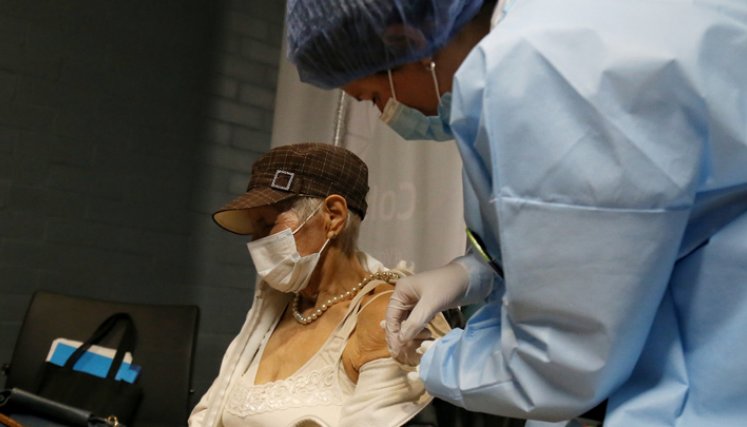 Colombia llegó a 1.726.924 dosis aplicadas, a corte de este sábado, 27 de marzo. / Foto: Colprensa