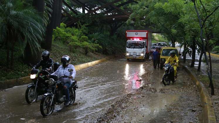 Lluvias en Cúcuta.