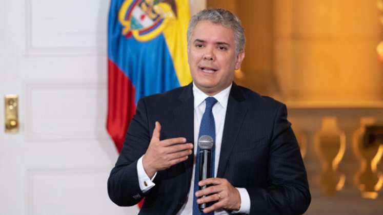 Iván Duque.  Foto: Colprensa