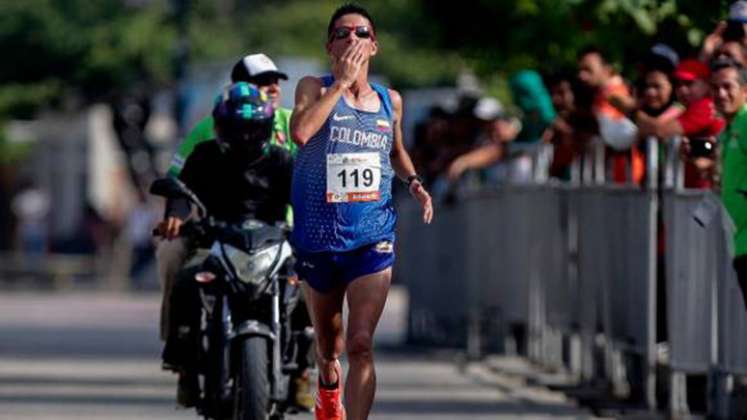 Jeisson Suárez, atleta colombiano.