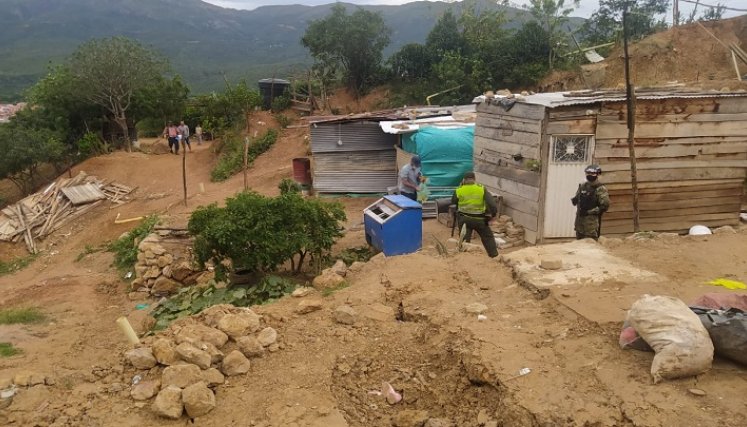 Más de 1.000 familias están en riesgo de afectación por lluvias en Los Patios./FOTO: Cortesía para La Opinión